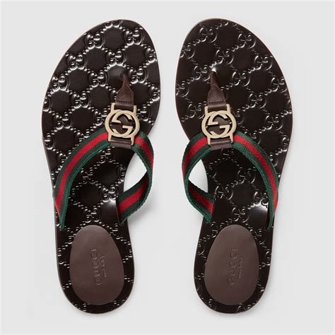 gucci womens thongs|gucci slides girl.